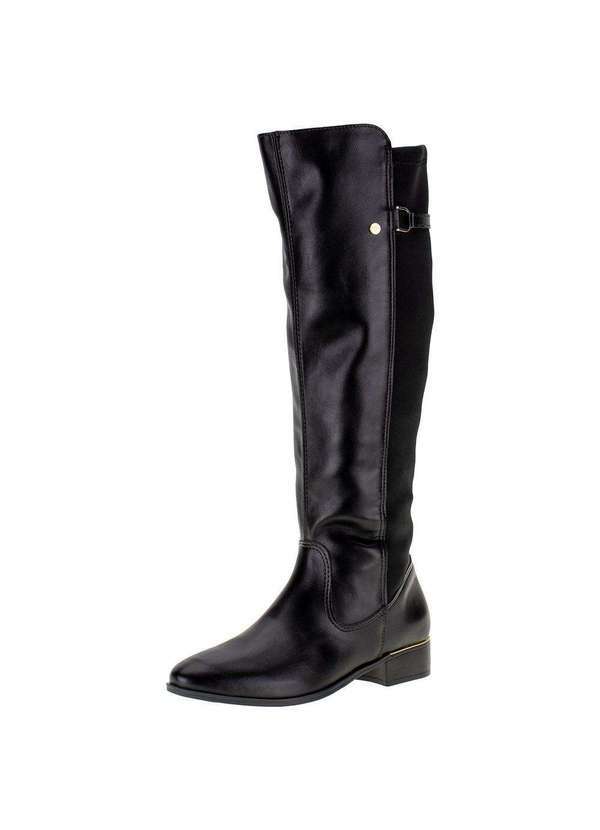 Via Marte - Bota Feminina Cano Alto Via Marte - 238206 - Preto