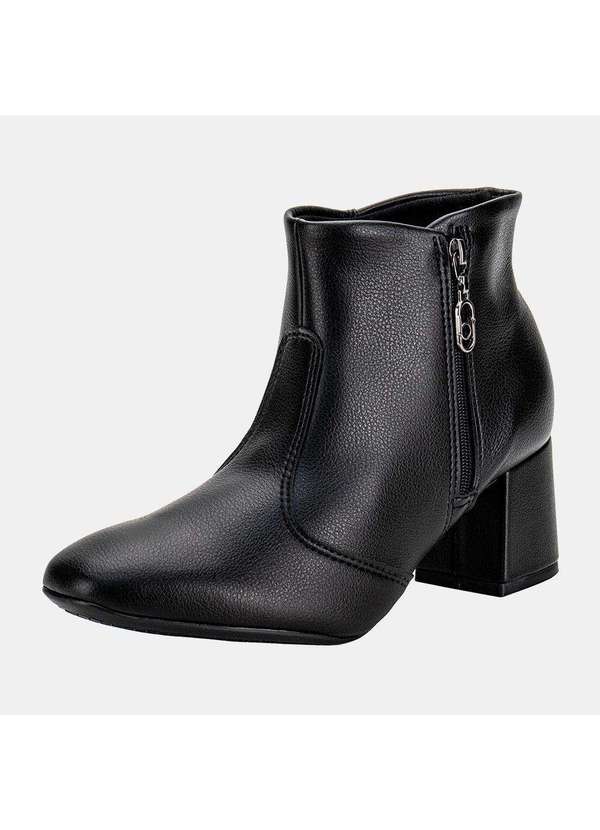 Beira Rio - Bota Feminina Cano Baixo Beira Rio 9076108 - Preto 1