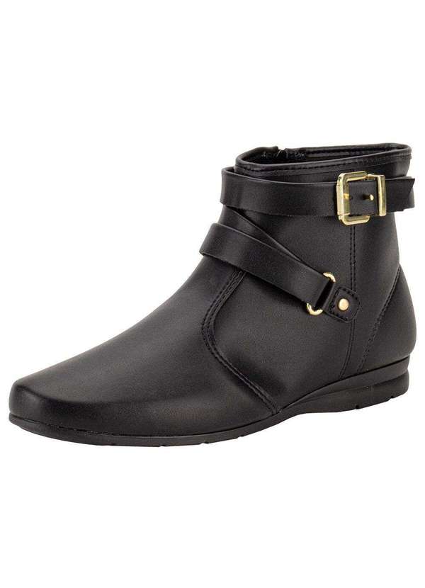 Beira Rio - Bota Feminina Cano Baixo Beira Rio 9084102 - Preto