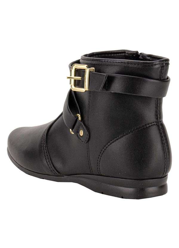 Beira Rio - Bota Feminina Cano Baixo Beira Rio 9084102 - Preto 3