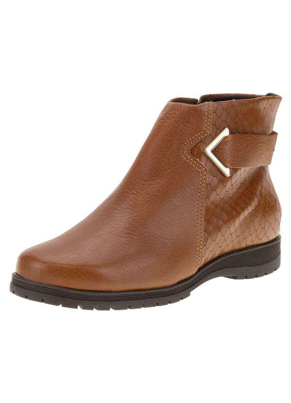 Bottero - Bota Feminina Cano Baixo Bottero - 337702 - Caramelo