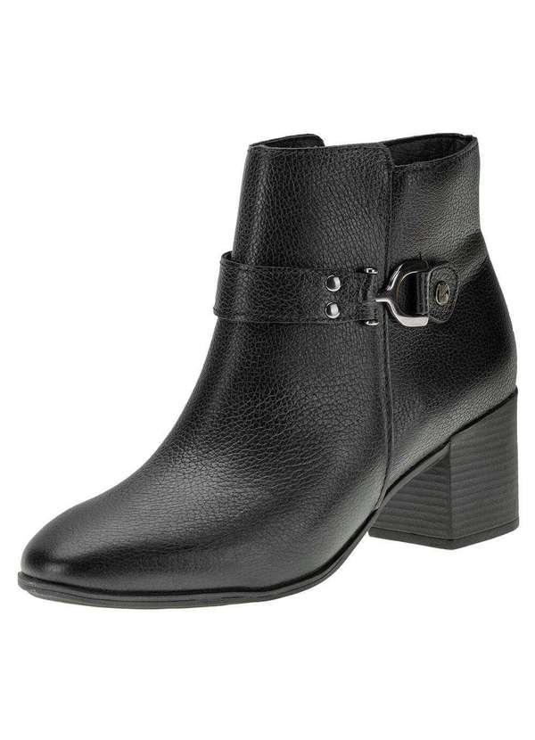 Bottero - Bota Feminina Cano Baixo Bottero 347801 - Preto