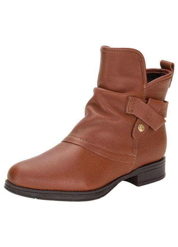 Bottero - Bota Feminina Cano Baixo Bottero 361705 - Caramelo