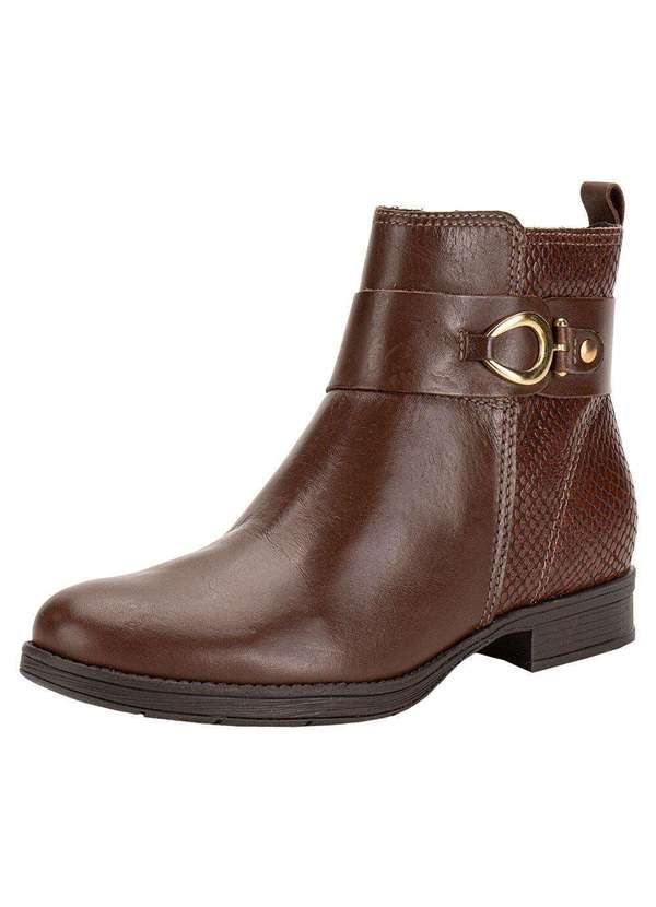 Bottero - Bota Feminina Cano Baixo Bottero 361708 - Café