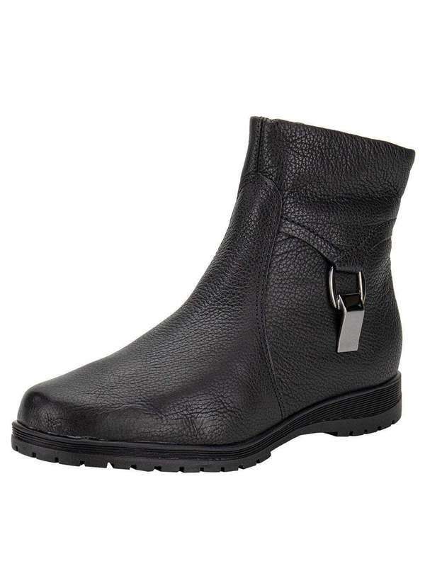 Bottero - Bota Feminina Cano Baixo Bottero 369202 - Preto