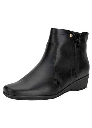 Bota Feminina Cano Baixo Comfortflex 2474301 - COMFORTFLEX