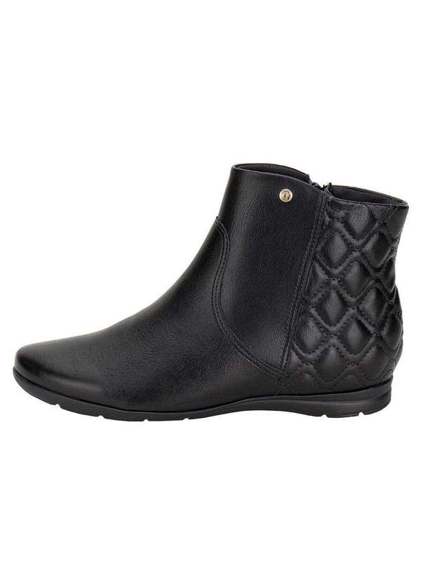 Comfortflex - Bota Feminina Cano Baixo Comfortflex 2491301 - Preto 2