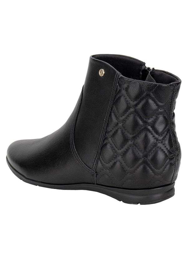 Comfortflex - Bota Feminina Cano Baixo Comfortflex 2491301 - Preto 3