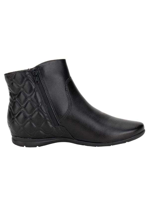 Comfortflex - Bota Feminina Cano Baixo Comfortflex 2491301 - Preto 5