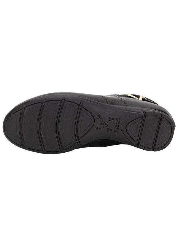 Comfortflex - Bota Feminina Cano Baixo Comfortflex 2491304 - Preto 4