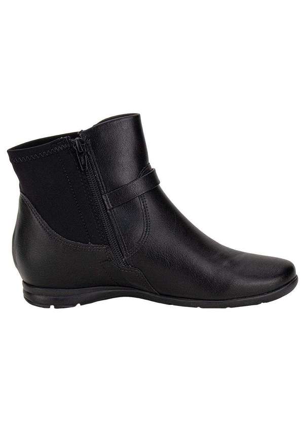 Comfortflex - Bota Feminina Cano Baixo Comfortflex 2491304 - Preto 5
