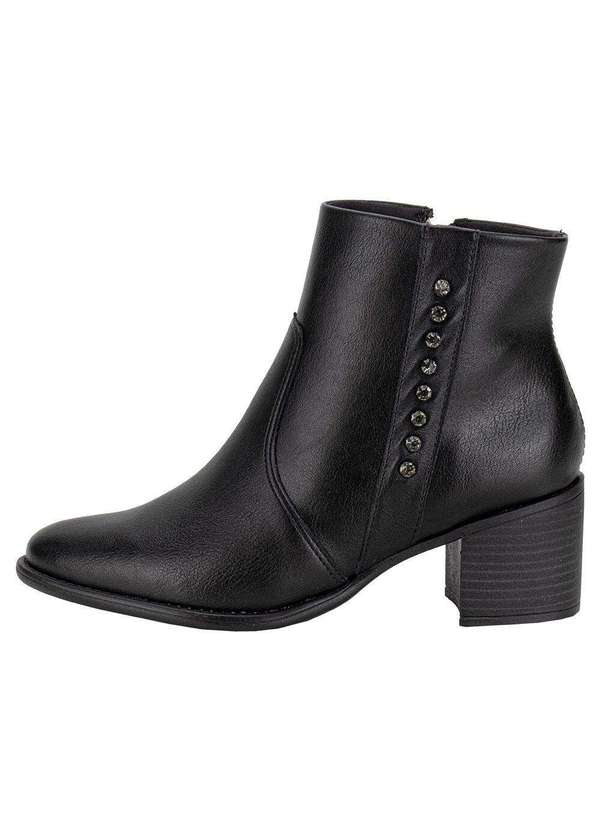 Comfortflex - Bota Feminina Cano Baixo Comfortflex 2492305 - Preto 2