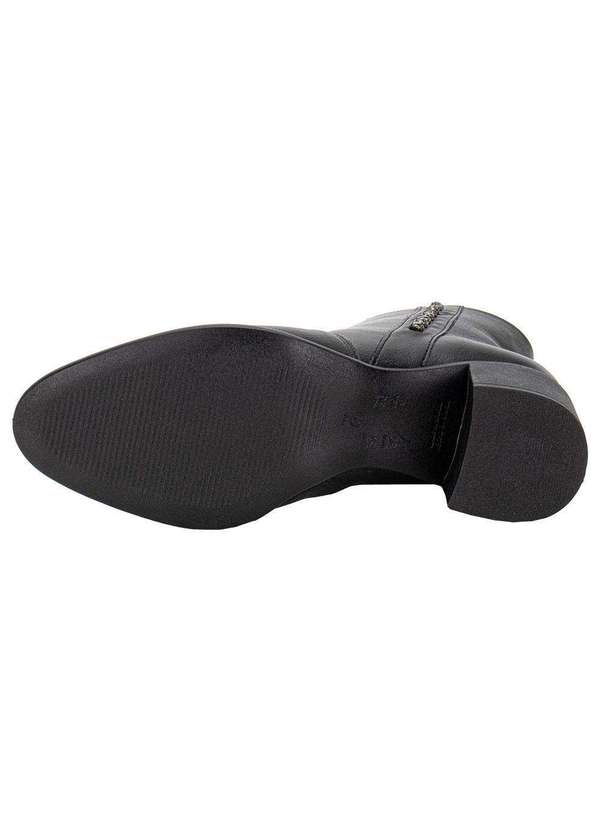 Comfortflex - Bota Feminina Cano Baixo Comfortflex 2492305 - Preto 4