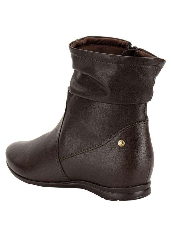 Comfortflex - Bota Feminina Cano Baixo Comfortflex 2591302 - Café 3