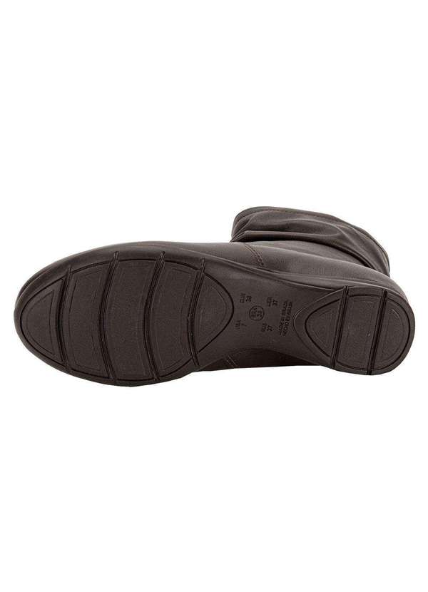 Comfortflex - Bota Feminina Cano Baixo Comfortflex 2591302 - Café 4