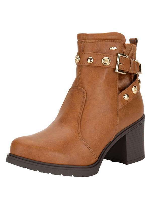 Dakota - Bota Feminina Cano Baixo Dakota Da871 - Caramelo 1