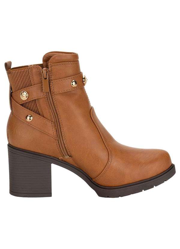 Dakota Bota Feminina Cano Baixo Dakota Da871 Caramelo