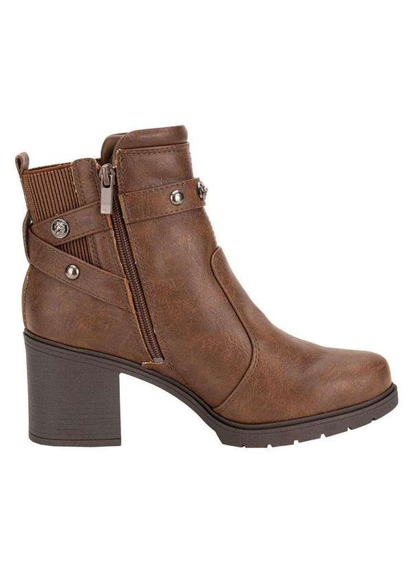 Dakota - Bota Feminina Cano Baixo Dakota Da871 - Café 5