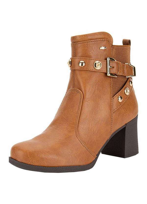 Dakota - Bota Feminina Cano Baixo Dakota Da971 - Caramelo 1