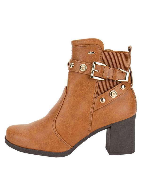 Dakota - Bota Feminina Cano Baixo Dakota Da971 - Caramelo 2