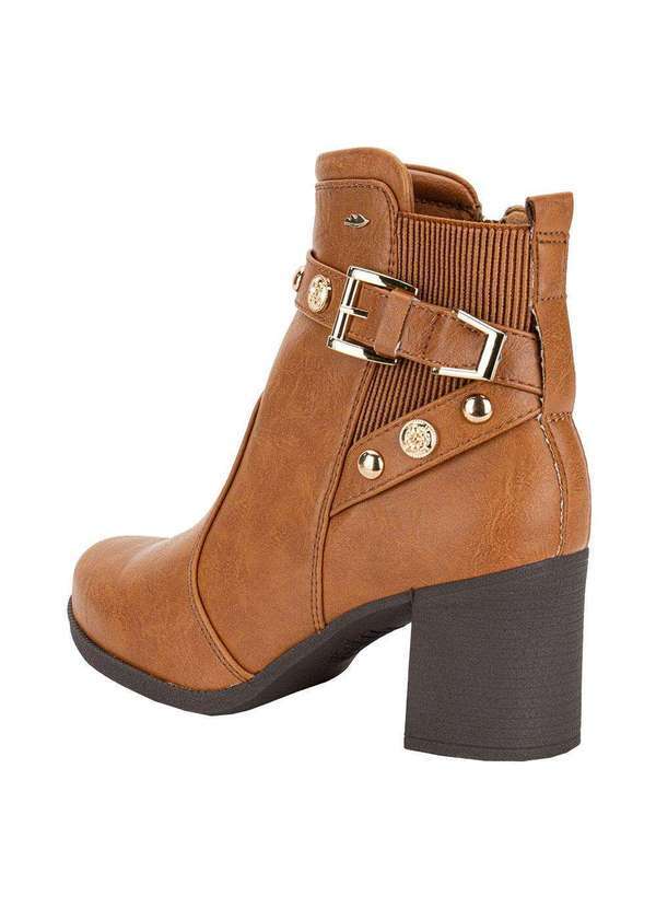Dakota - Bota Feminina Cano Baixo Dakota Da971 - Caramelo 3