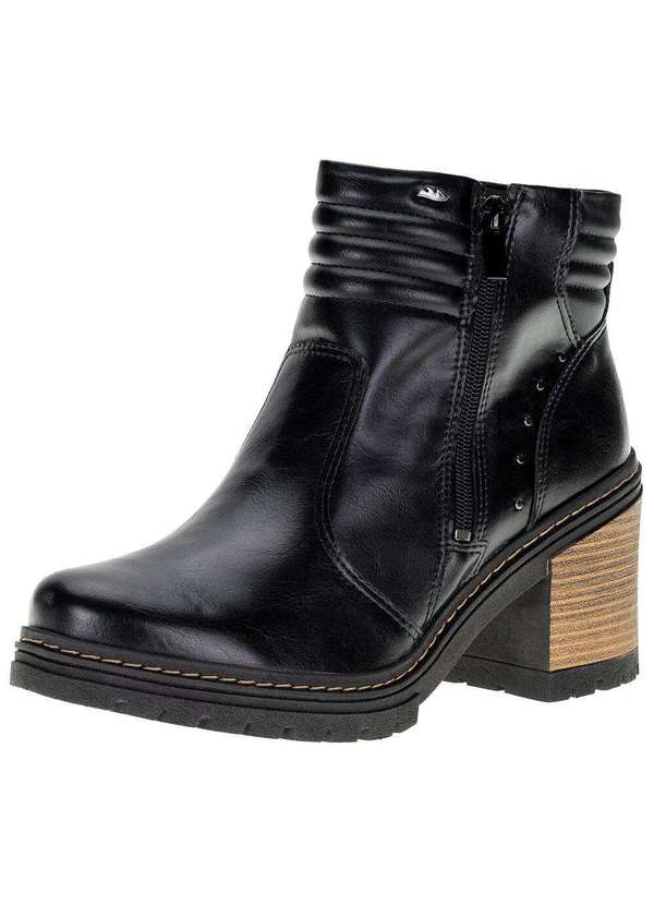 Dakota - Bota Feminina Cano Baixo Dakota - G8001 - Preto