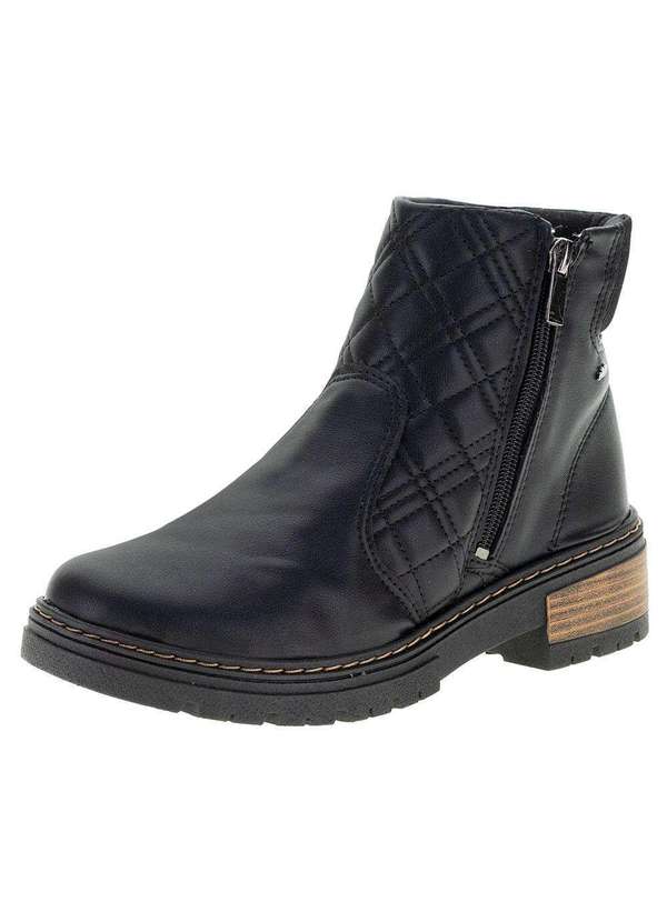 Dakota - Bota Feminina Cano Baixo Dakota - G8061 - Preto