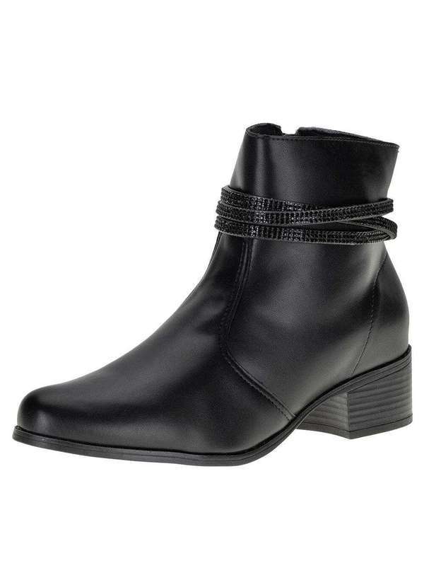 Magoblan - Bota Feminina Cano Baixo Magoblan - 017170 - Preto