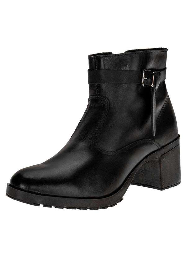 Miss Western - Bota Feminina Cano Baixo Miss Western 730 - Preto