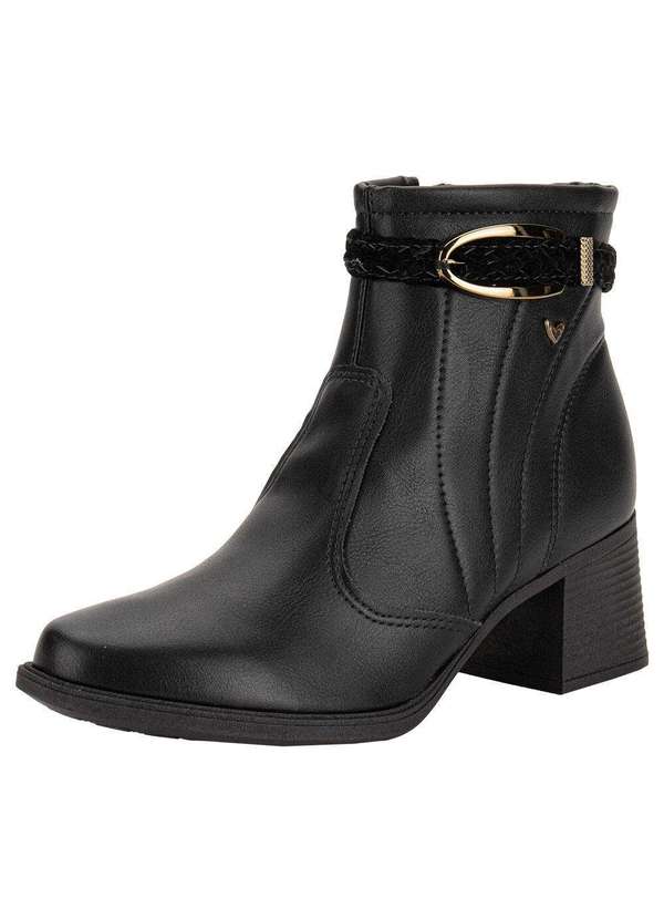 Mississipi - Bota Feminina Cano Baixo Mississipi Mc851 - Preto