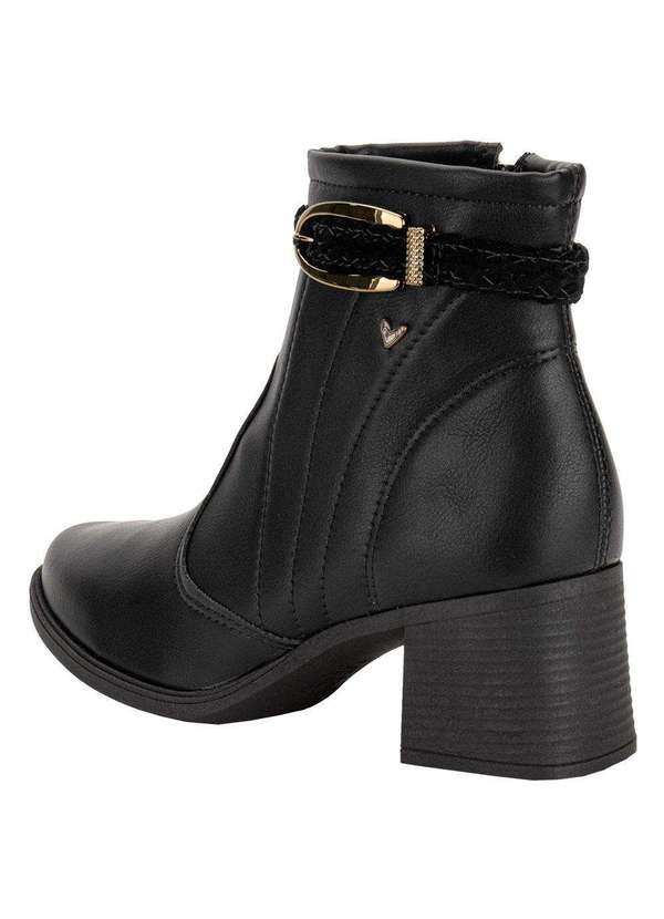 Mississipi - Bota Feminina Cano Baixo Mississipi Mc851 - Preto 3