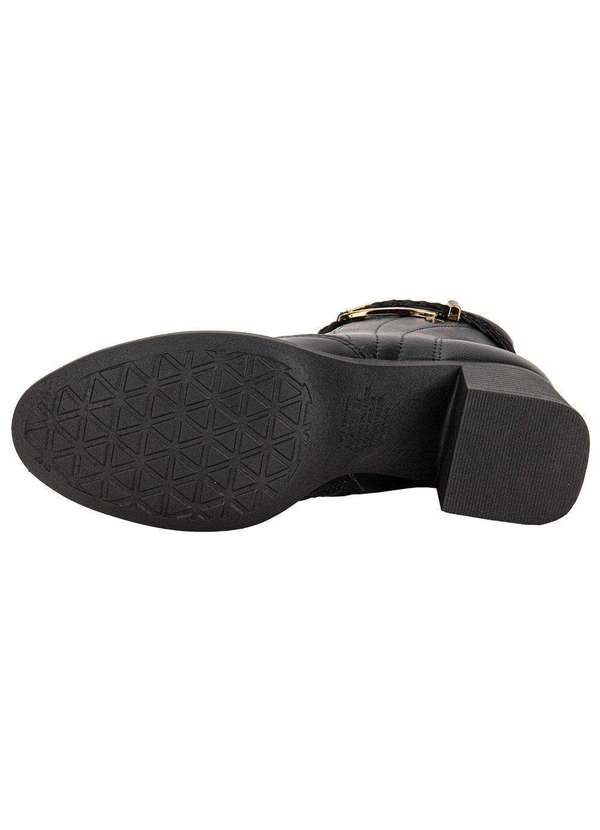 Mississipi - Bota Feminina Cano Baixo Mississipi Mc851 - Preto 4