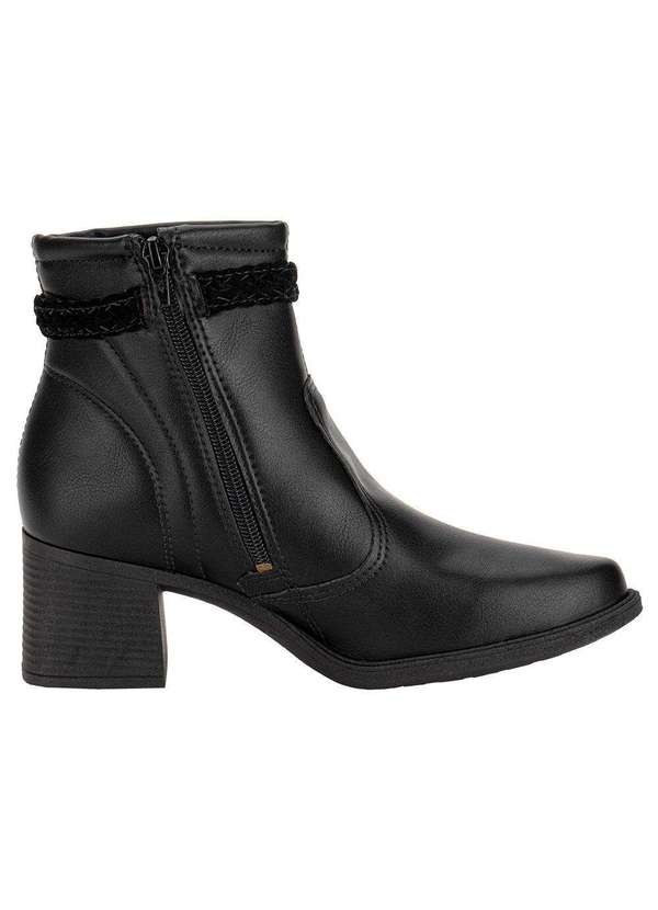 Mississipi - Bota Feminina Cano Baixo Mississipi Mc851 - Preto 5