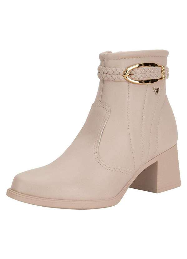 Mississipi - Bota Feminina Cano Baixo Mississipi Mc851 - Marfim