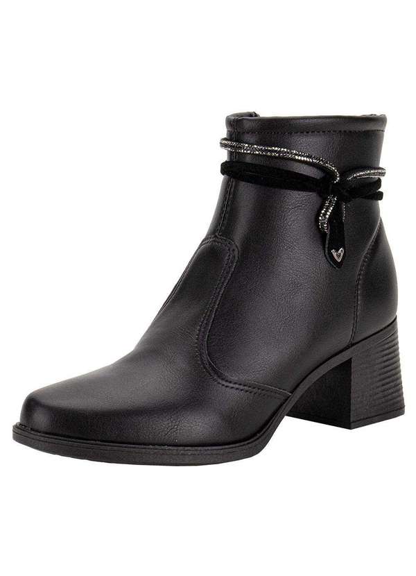 Mississipi - Bota Feminina Cano Baixo Mississipi Mc852 - Preto