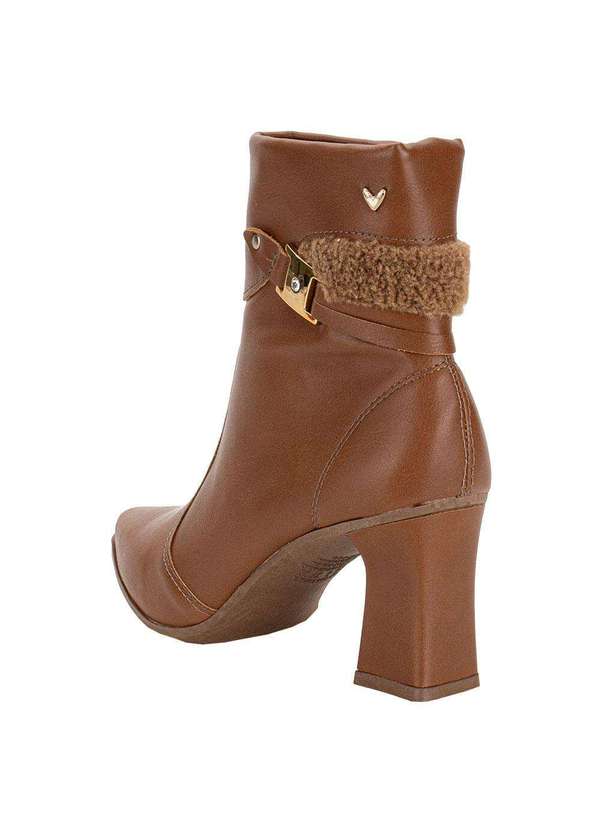 Mississipi - Bota Feminina Cano Baixo Mississipi Me564 - Caramelo 3