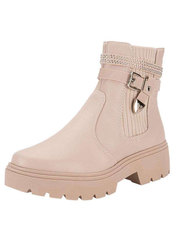 Mississipi - Bota Feminina Cano Baixo Mississipi Mi612 - Natural