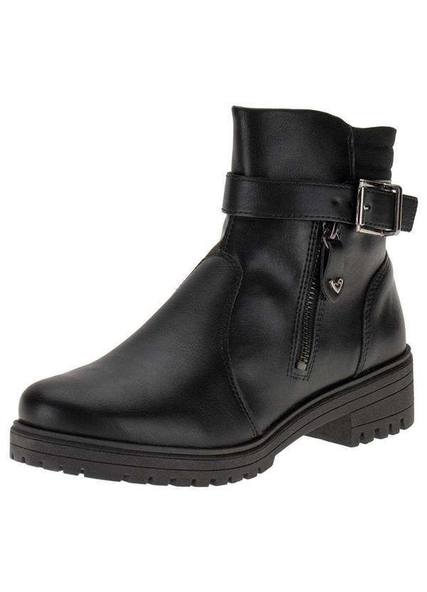 Mississipi - Bota Feminina Cano Baixo Mississipi Mi631 - Preto