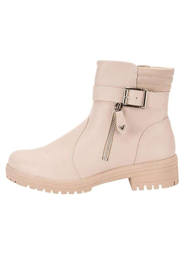 Mississipi - Bota Feminina Cano Baixo Mississipi Mi631 - Marfim 2