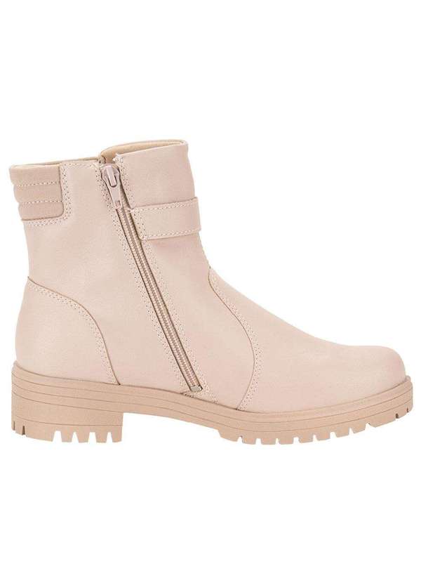 Mississipi - Bota Feminina Cano Baixo Mississipi Mi631 - Marfim 5