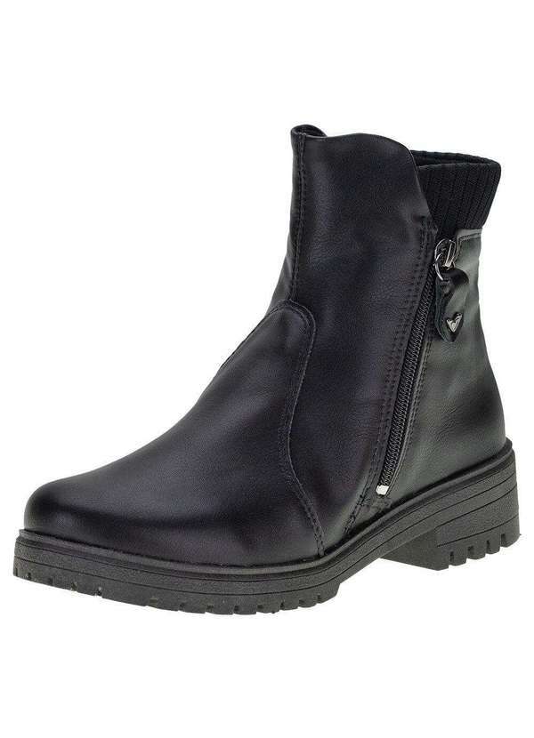 Mississipi - Bota Feminina Cano Baixo Mississipi - Q7874 - Preto