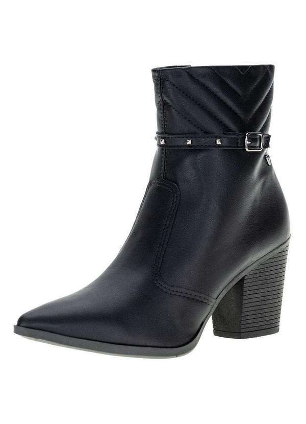 Mississipi - Bota Feminina Cano Baixo Mississipi - Q8822 - Preto