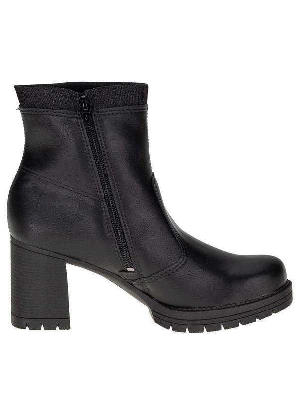 Mississipi - Bota Feminina Cano Baixo Mississipi - Q9162 - Preto 5