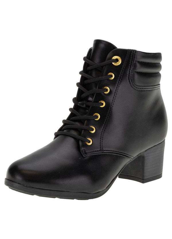 Modare - Bota Feminina Cano Baixo Modare - 7072103 - Preto