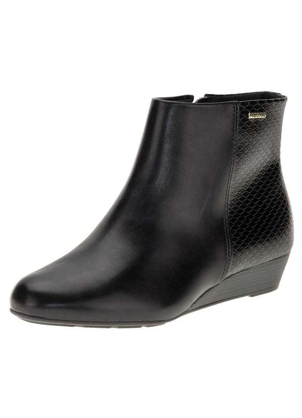 Modare - Bota Feminina Cano Baixo Modare - 7076100 - Preto