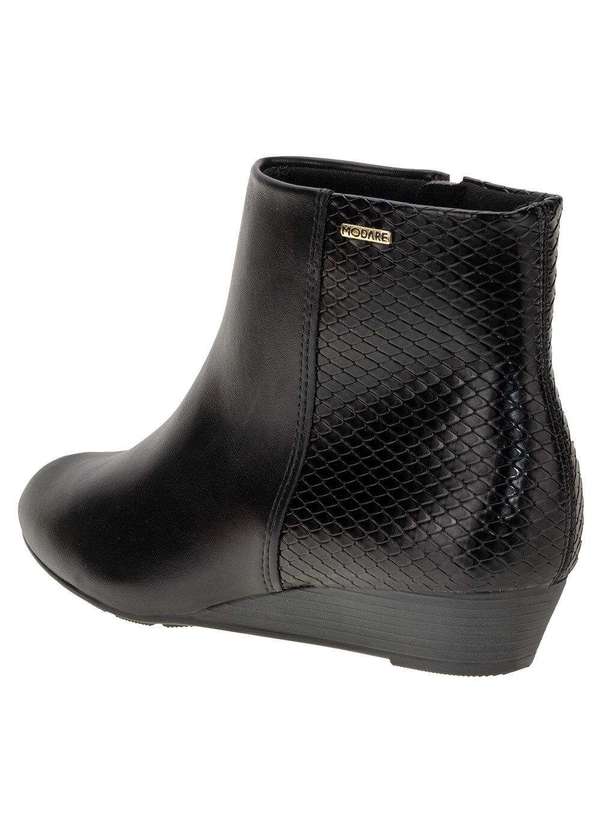 Modare - Bota Feminina Cano Baixo Modare - 7076100 - Preto 3