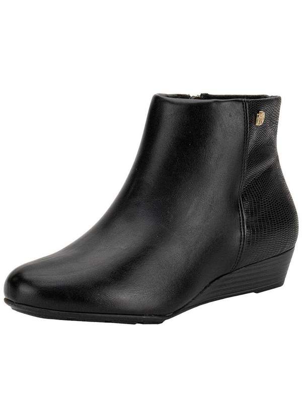 Modare - Bota Feminina Cano Baixo Modare 7076100 Preto 1