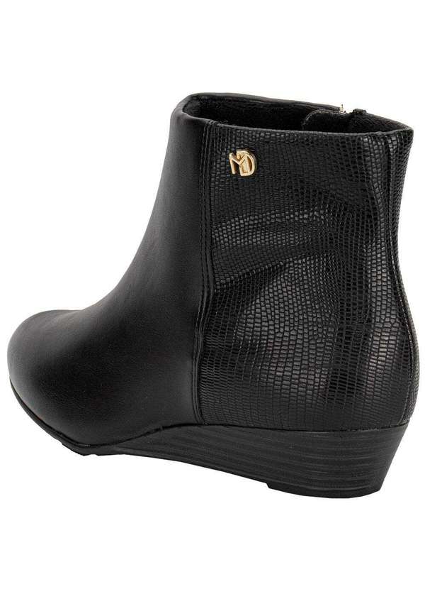 Modare - Bota Feminina Cano Baixo Modare 7076100 Preto 2