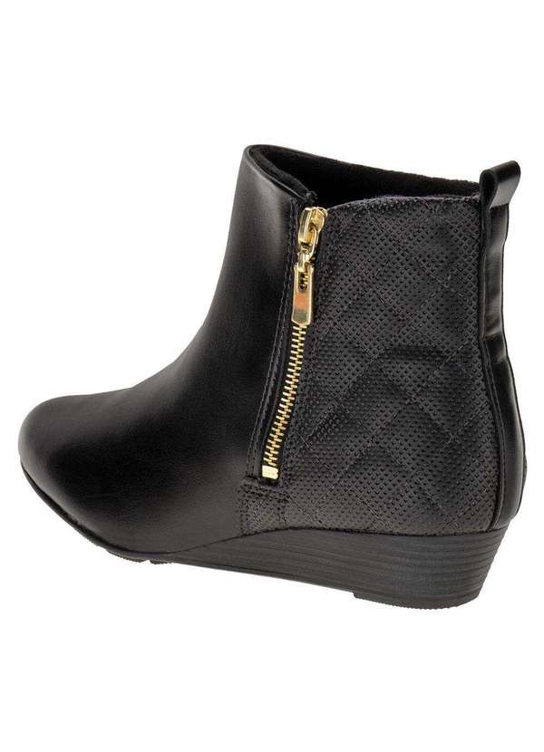 Modare - Bota Feminina Cano Baixo Modare - 7076102 - Preto 01 3