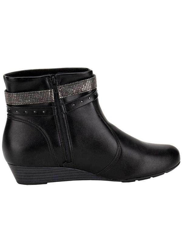 Modare - Bota Feminina Cano Baixo Modare 7076113 Preto 4